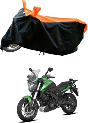 AESTRYD Two Wheeler Cover for Bajaj(Dominar 400, Orange)
