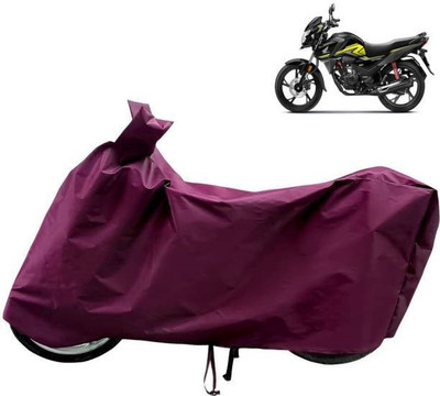 smwzxyu Waterproof Two Wheeler Cover for Honda(CB Shine SP, Maroon)