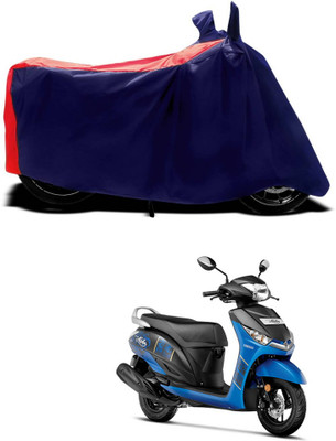 CODOKI Waterproof Two Wheeler Cover for Yamaha(Alpha, Red)