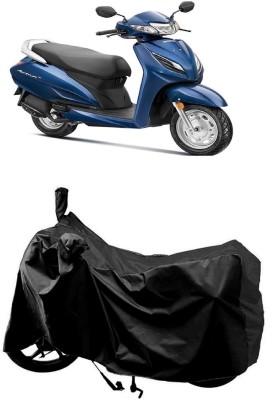 MMSSTAR Waterproof Two Wheeler Cover for Honda(Activa 6G, Black)