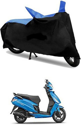 MMSSTAR Waterproof Two Wheeler Cover for Hero(Blue, Black)