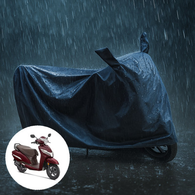 PAGORA Waterproof Two Wheeler Cover for Honda(Activa 125, Black)