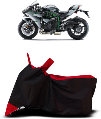 VESMEI Two Wheeler Cover for Kawasaki(Ninja H2 SX BS6, Red)