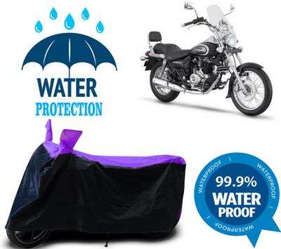 RTS COLLECTIONS Waterproof Two Wheeler Cover for Bajaj(Avenger 220 DTS-i, Multicolor)