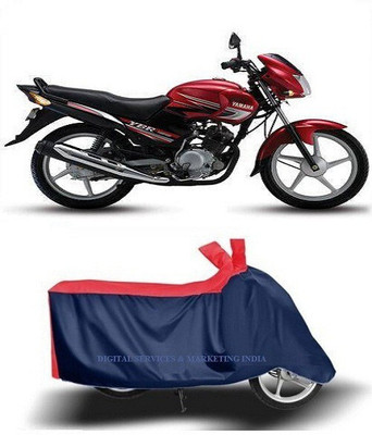 DeepShakshi AUTOMOTIVE Waterproof Two Wheeler Cover for Yamaha(YBR 125, Blue)