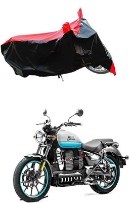 VESMEI Two Wheeler Cover for Royal Enfield(Maestro Electric, Red)