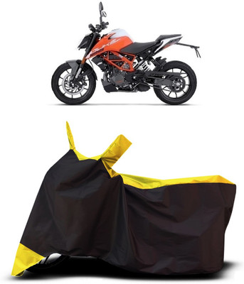 VESMEI Two Wheeler Cover for KTM(125 Duke BS6, Yellow)