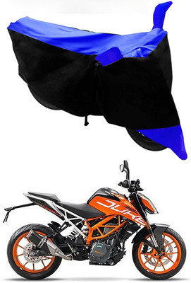 Furious3D Two Wheeler Cover for KTM(390 Duke, Blue, Black)