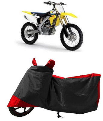 GROFATIK Two Wheeler Cover for Suzuki(DR-Z50, Red)
