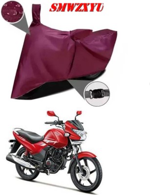 smwzxyu Waterproof Two Wheeler Cover for Universal For Bike(Achiever, Maroon)