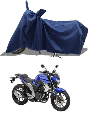 AASHTIK MART Two Wheeler Cover for Yamaha(FZS 25, Blue)