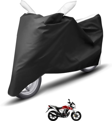 Caronix Waterproof Two Wheeler Cover for Honda(Dazzler, White)