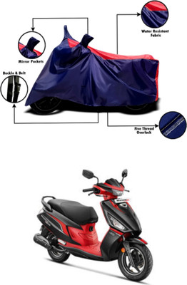 MMSSTAR Waterproof Two Wheeler Cover for Hero(Maestro Edge 125, Red, Blue)
