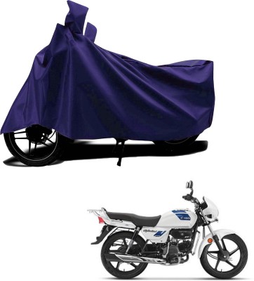 KEDIT Waterproof Two Wheeler Cover for Hero(Splendor Plus, Blue)