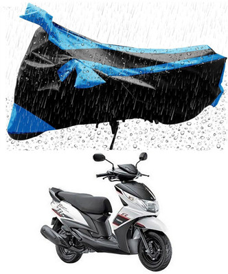 Mdstar Waterproof Two Wheeler Cover for Yamaha(Ray Z, Blue, Black)