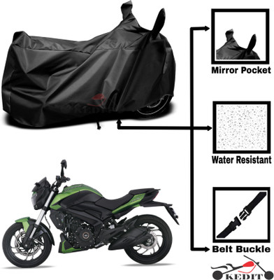 KEDIT Two Wheeler Cover for Bajaj(Dominar 400 BS6, Black)