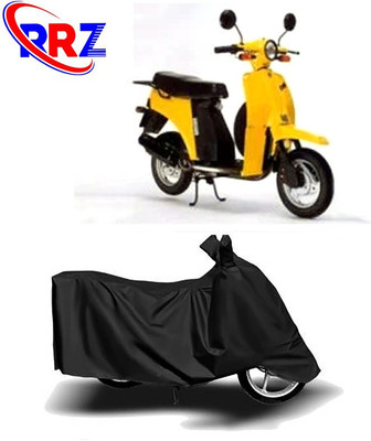RRZ Waterproof Two Wheeler Cover for Bajaj(Sunny, Black)