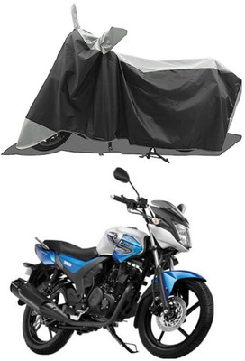 GROFATIK Two Wheeler Cover for Yamaha(SZ-RR V, White)