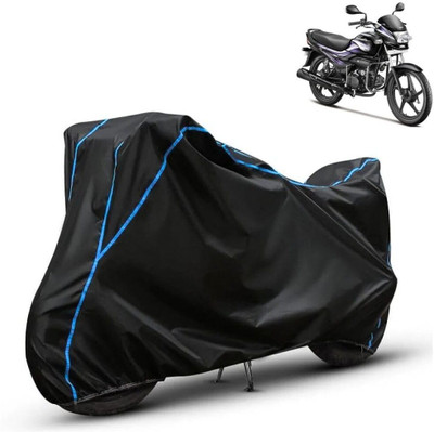 AutoGalaxy Waterproof Two Wheeler Cover for Hero(Splendor, Black)
