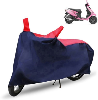 Mdstar Waterproof Two Wheeler Cover for TVS(Zest, Red, Blue)