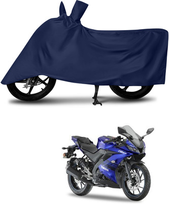 MMSSTAR Waterproof Two Wheeler Cover for Yamaha(YZF R15 V3, Blue)