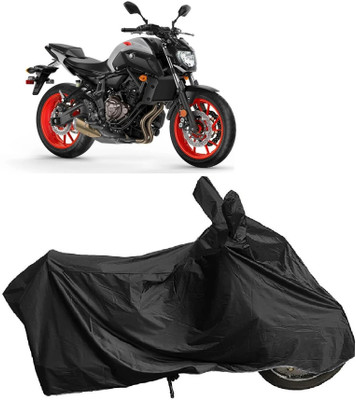 MMSSTAR Waterproof Two Wheeler Cover for Yamaha(MT 07 BS6, Black)