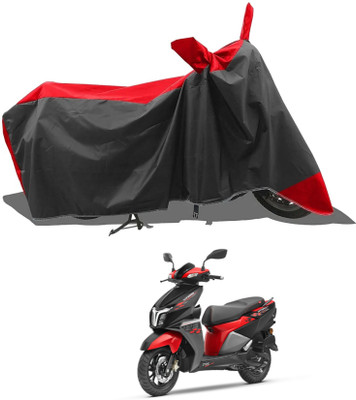 KEDIT Two Wheeler Cover for TVS(NTORQ, Red)