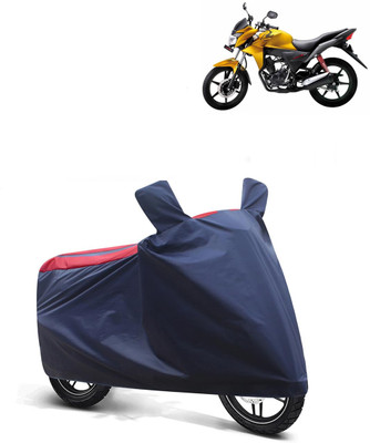 AutoRetail Two Wheeler Cover for Honda(CB Twister, Red, Blue)