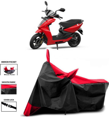 WMIZEXA Two Wheeler Cover for Ather(450, Red, Black)