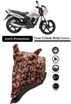 Amexride Two Wheeler Cover for TVS(Sport ES, Multicolor)
