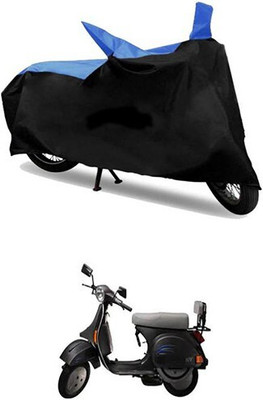 Mdstar Waterproof Two Wheeler Cover for LML(Blue, Black)