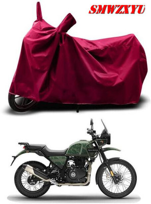 smwzxyu Waterproof Two Wheeler Cover for Royal Enfield(Himalayan, Maroon)
