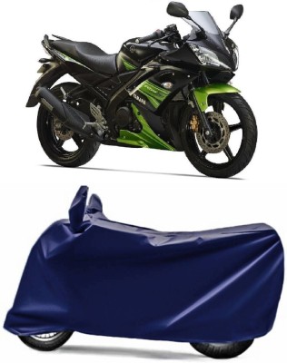 DeepShakshi AUTOMOTIVE Two Wheeler Cover for Yamaha(YZF R15 S, Blue)