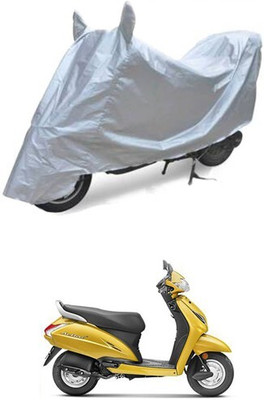 APNEK Waterproof Two Wheeler Cover for Honda(Silver)