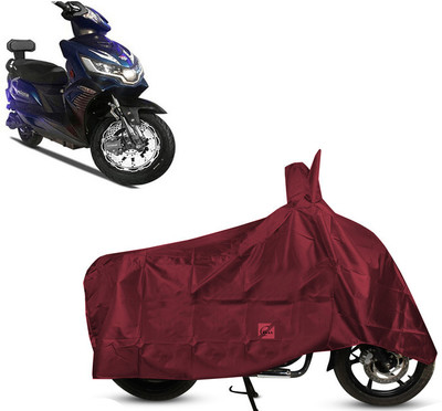 EGAL Waterproof Two Wheeler Cover for Okinawa(BS6, Maroon)