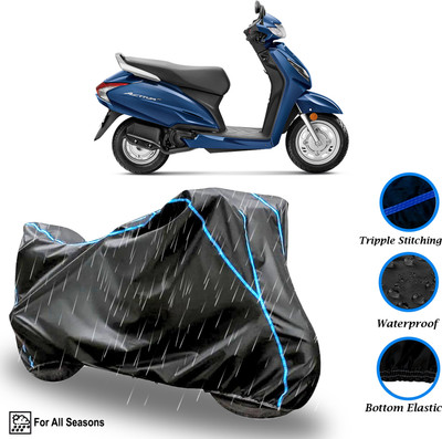 Y3H Waterproof Two Wheeler Cover for Honda(Activa 6G, Grey)