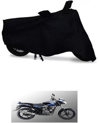 THE REAL ARV Waterproof Two Wheeler Cover for Bajaj(Discover 100 DTS-i, Black)
