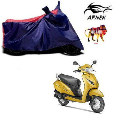 DeepShakshi AUTOMOTIVE Waterproof Two Wheeler Cover for Honda(Activa 5G, Red, Blue)