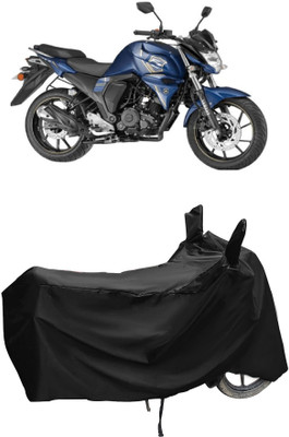 Autoprime Two Wheeler Cover for Yamaha(FZ S FI (V 2.0) BS6, Black)