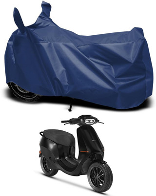 RABABLI Waterproof Two Wheeler Cover for Ola(Blue)
