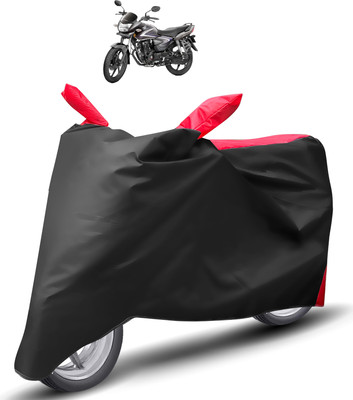 Caronix Two Wheeler Cover for Honda(CB Shine, Red)