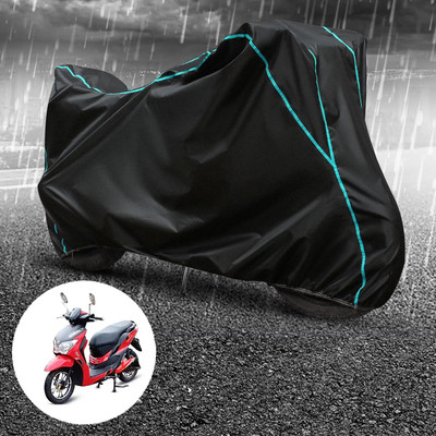 CODOKI Waterproof Two Wheeler Cover for Hero(Electric Dash, Black)