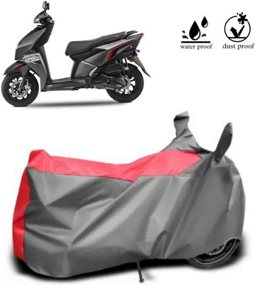 ma collections Waterproof Two Wheeler Cover for TVS(NTORQ, Grey)