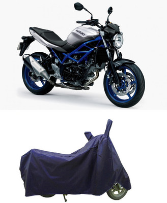 Coxtor Waterproof Two Wheeler Cover for Suzuki(SV 650 BS6, Blue)