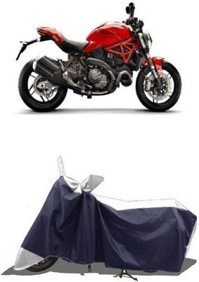RAAMKM Two Wheeler Cover for Hero, Honda, Bajaj, TVS, Yamaha(Electric NYX, White, Black)