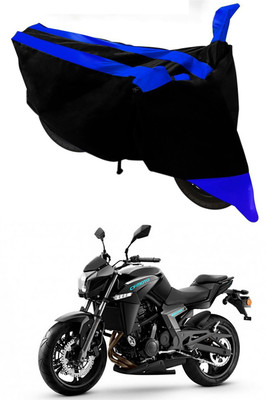 MMSSTAR Waterproof Two Wheeler Cover for CFMoto(650 NK, Blue, Black)