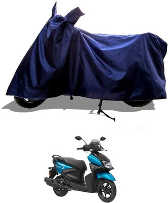 KEDIT Two Wheeler Cover for Yamaha(RayZR 125 Fi, Blue)