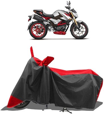 GROFATIK Two Wheeler Cover for Hero(XF3R, Red)