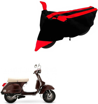 DeepShakshi AUTOMOTIVE Two Wheeler Cover for TVS(Star Euro, Black, Red)