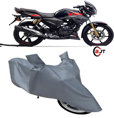 BHAGAT JI TRADER Waterproof Two Wheeler Cover for TVS(Silver)